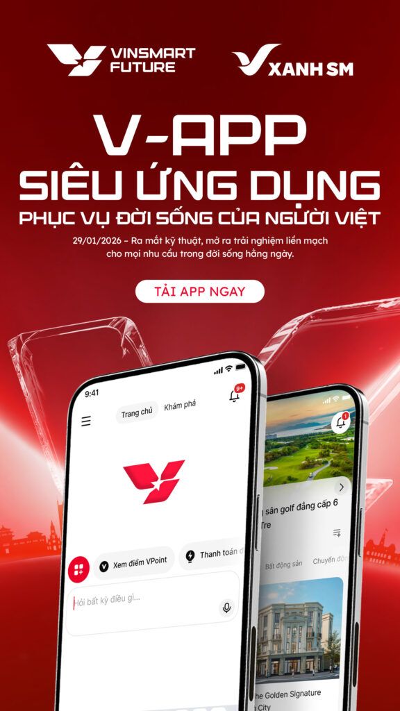V-App siêu ứng dụng phụ vụ đời sống người việt