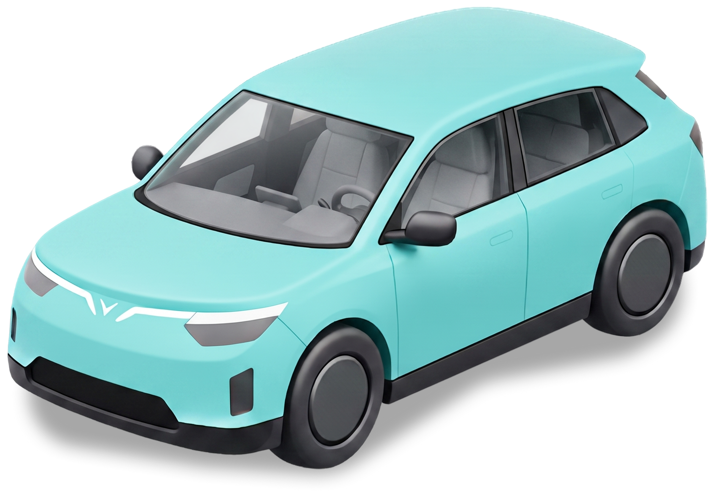 VinFast electric car in Amsterdam